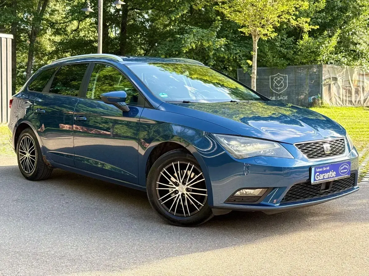 Gebraucht Seat Leon ST Style 150 PS (110 kW) 2014 Blau Kombi