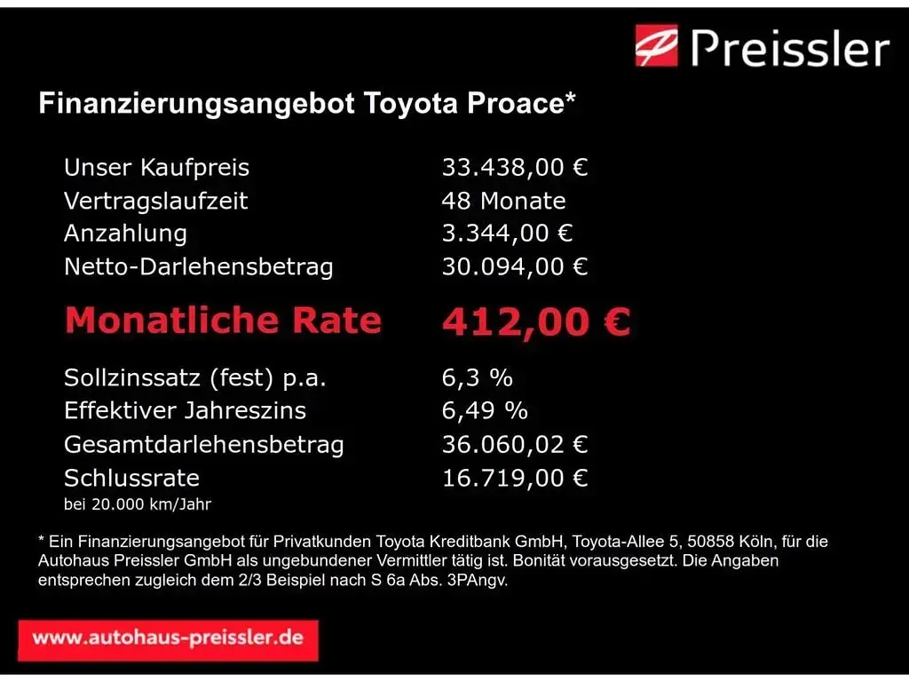 Gebraucht Toyota Proace Verso Executive 178 PS (130 kW) 2022 Weiß Kombi