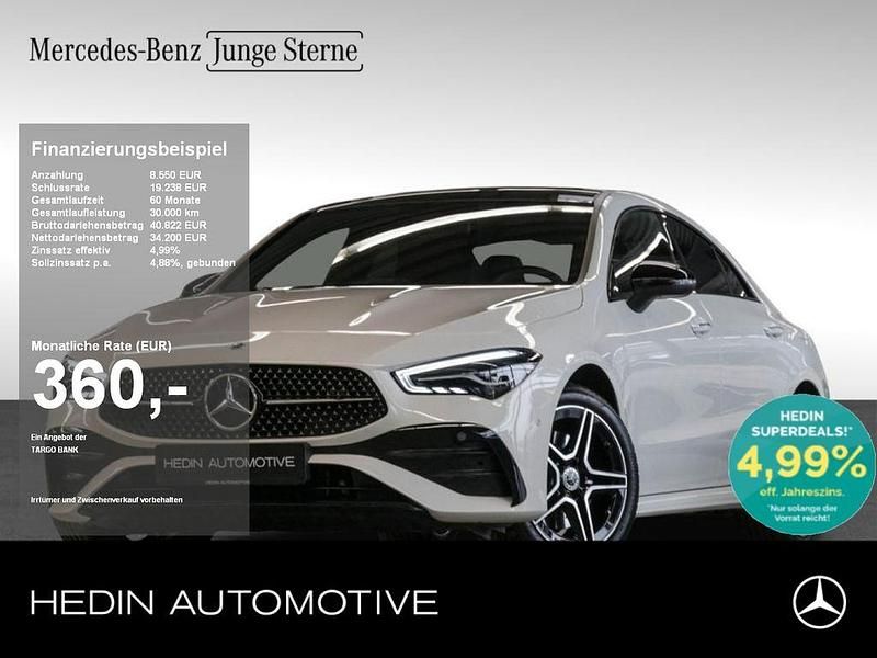Weiß Gebraucht 2025 Mercedes CLA250e AMG Limousine | 41.480 € (Etwas zu teuer) - Bild 1/4