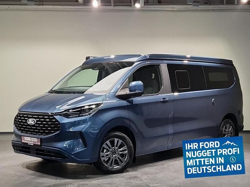 Neu Ford Tourneo Custom Nugget 170 PS (125 kW) 2026 Blau, chromeblue met. Van