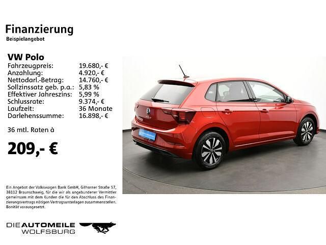 Gebraucht VW Polo Move 80 PS (58 kW) 2024 Rot Limousine