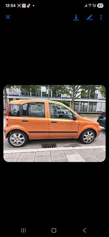 Orange Gebraucht 2007 Fiat Panda Kleinwagen | 2.499 € (Etwas zu teuer) - Bild 1/4
