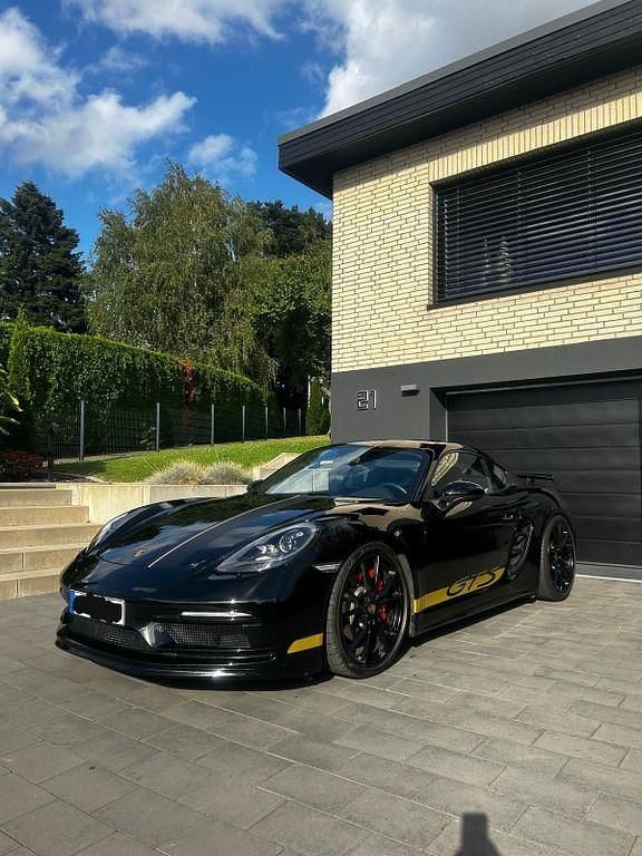 Schwarz Gebraucht 2017 Porsche Cayman S Coupé | 58.900 € (Superpreis) - Bild 1/4