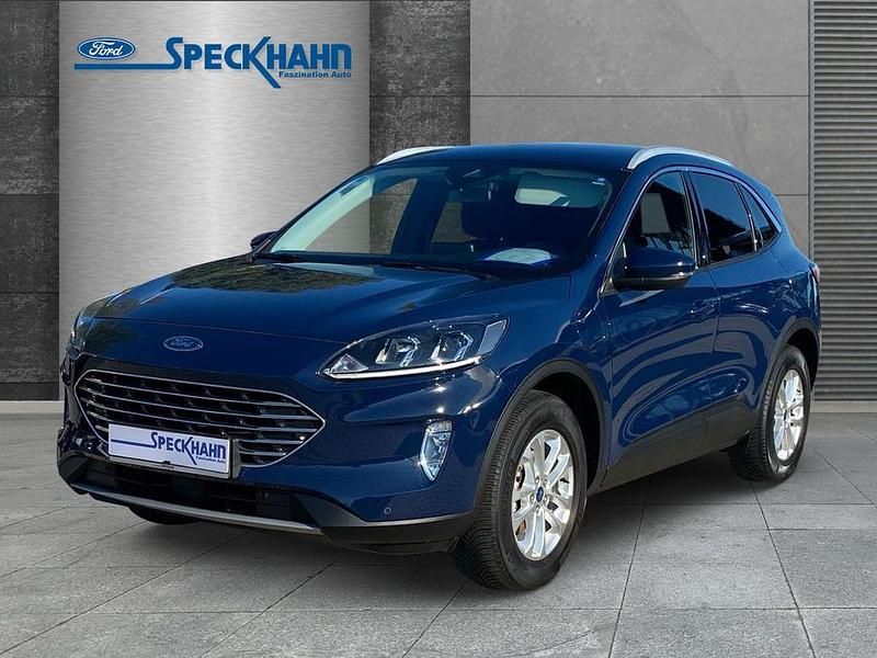 Blau Gebraucht 2022 Ford Kuga Titanium SUV | 24.490 € (Guter Preis) - Bild 1/4