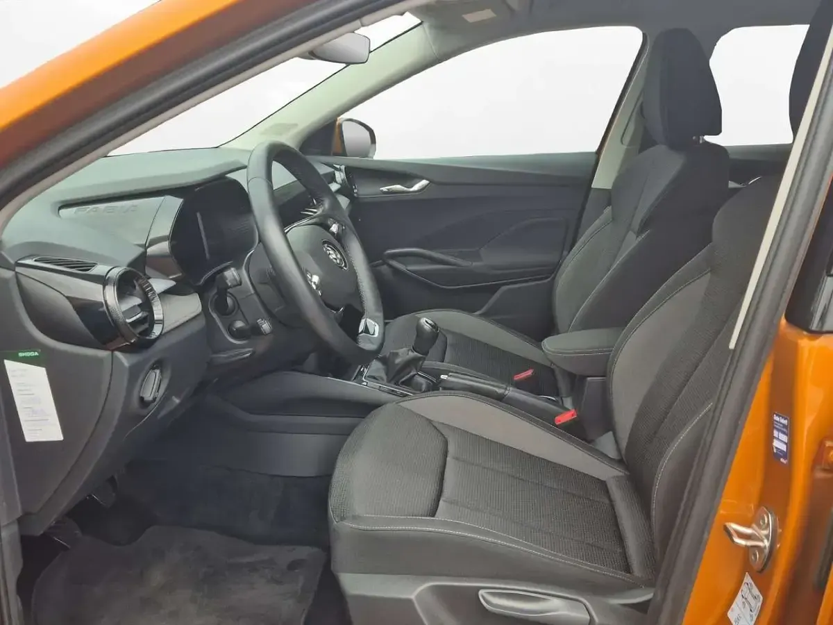 Gebraucht Skoda Fabia Tour 95 PS (69 kW) 2022 Phoenixorange premium metalli Kleinwagen