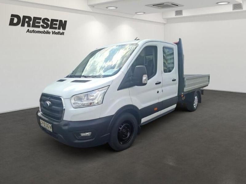 Weiss Gebraucht 2021 Ford Transit Trend Van | 24.450 € (Guter Preis) - Bild 1/4