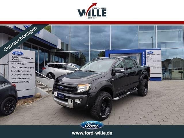 Schwarz Gebraucht 2016 Ford Ranger Wildtrack Abholung | 21.990 € (Superpreis) - Bild 1/4