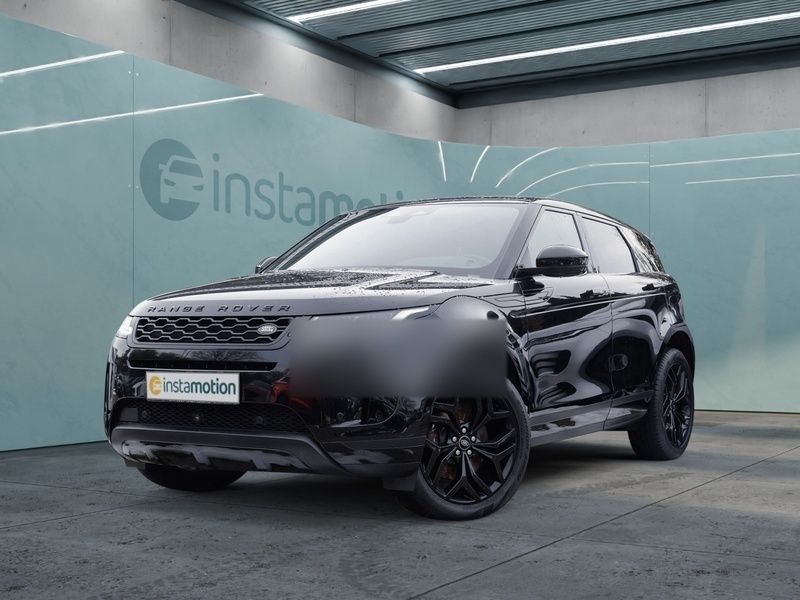 Schwarz Gebraucht 2022 Land Rover Range Rover evoque SE SUV | 37.710 € (Fairer Preis) - Bild 1/3