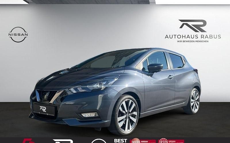 Grau Gebraucht 2023 Nissan Micra 360º Kleinwagen | 17.490 € (Etwas zu teuer) - Bild 1/4