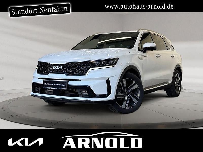 Weiß (snow white pearl) Gebraucht 2024 Kia Sorento Platinum SUV | 46.800 € (Superpreis) - Bild 1/4