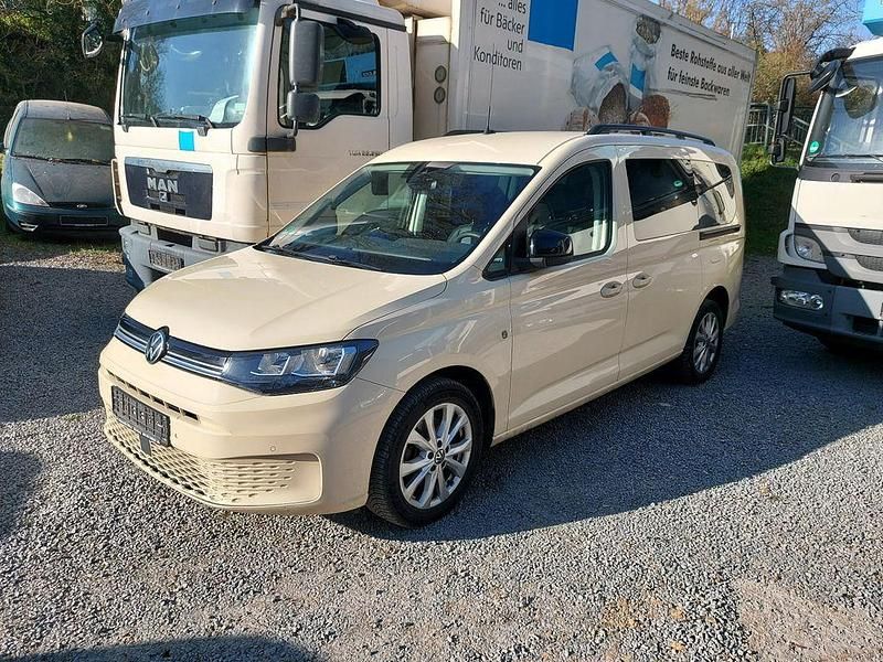 Gebraucht VW Caddy Maxi Life 102 PS (75 kW) 2022 Beige Van / Kleinbus