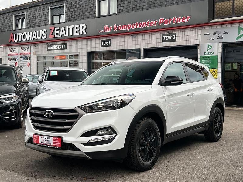 Weiß Gebraucht 2018 Hyundai Tucson Passion SUV | 12.990 € (Fairer Preis) - Bild 1/4