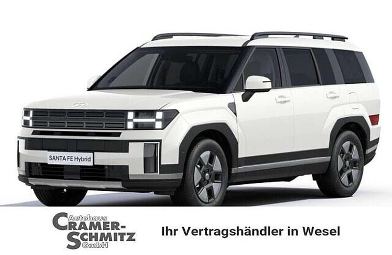 Creamy white Neu 2025 Hyundai Santa Fe Intro Edition SUV | 55.990 € (Fairer Preis) - Bild 1/4
