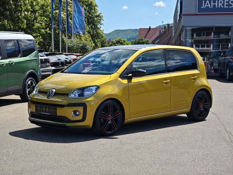 Gelb Gebraucht 2018 VW up! Sound Kleinwagen | 11.790 € (Fairer Preis) - Bild 1/4