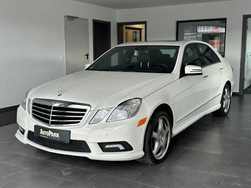 Gebraucht Mercedes E500 AMG 387 PS (284 kW) 2010 Calcitweiss  unilack Limousine