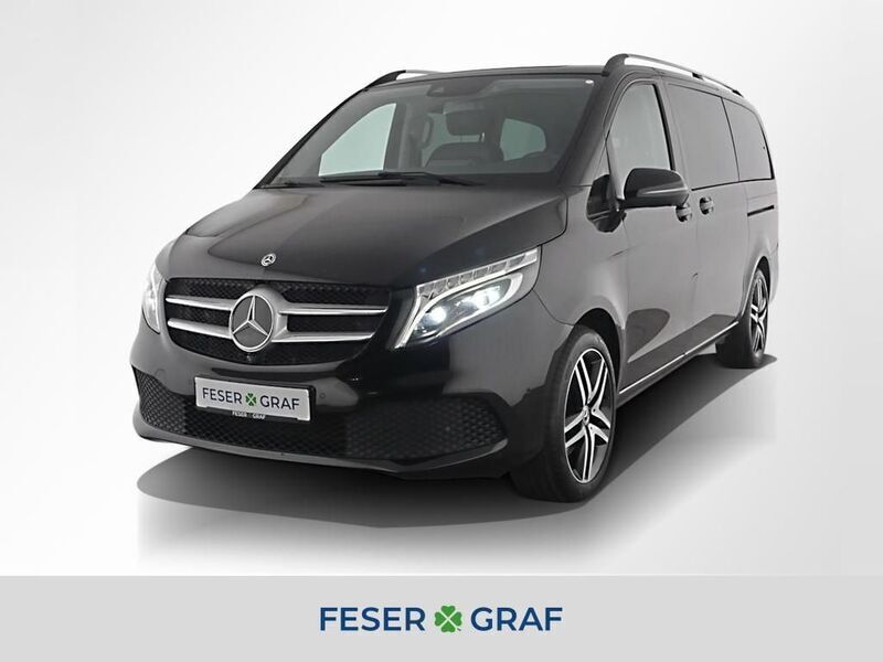 Schwarz Gebraucht 2019 Mercedes V300 Avantgarde Edition Van / Kleinbus | 48.449 € - Bild 1/4