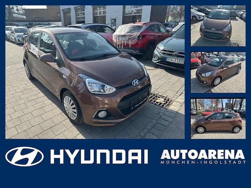 Gebraucht Hyundai i10 87 PS (63 kW) 2015 Cashmere brown / met Kleinwagen