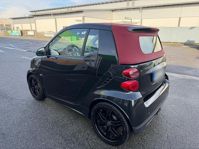Occasion Smart ForTwo Cabrio Brabus 84 ch (61 kW) 2011 Noir Cabriolet