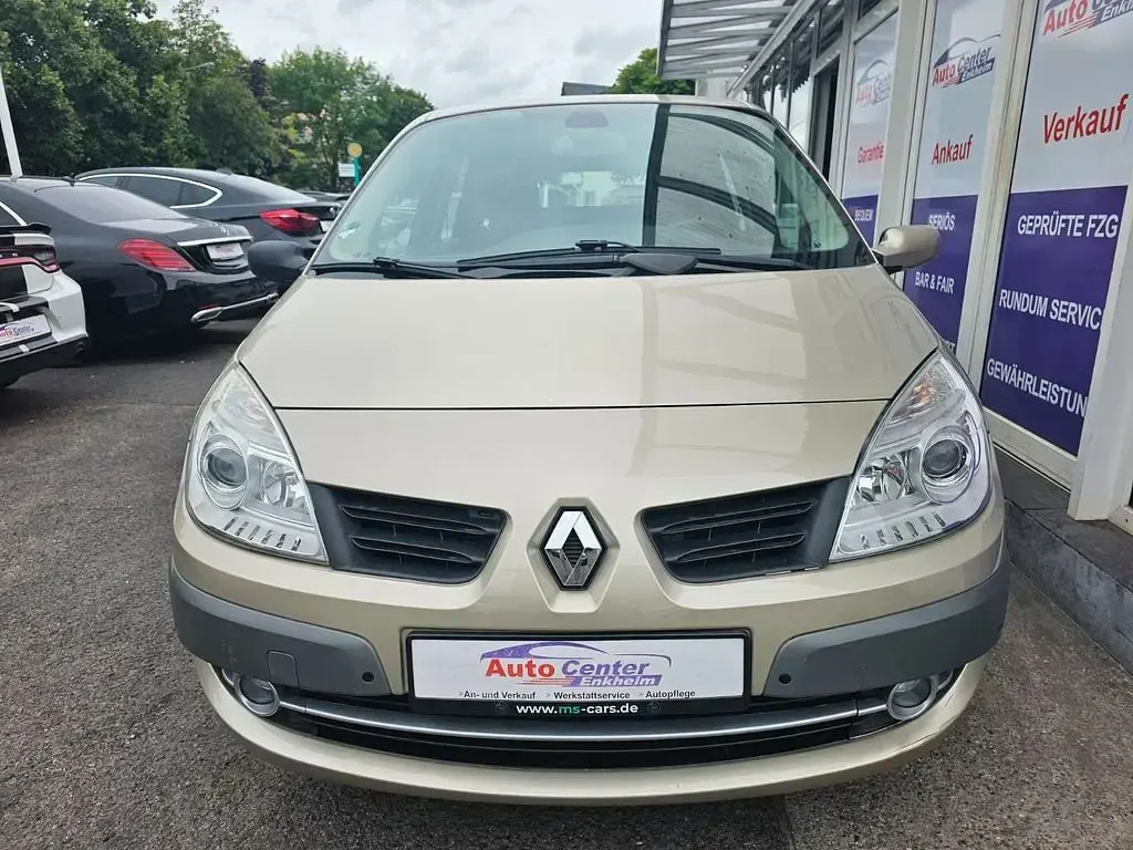 Gebraucht Renault Scénic II 111 PS (81 kW) 2007 Braun Van / Kleinbus