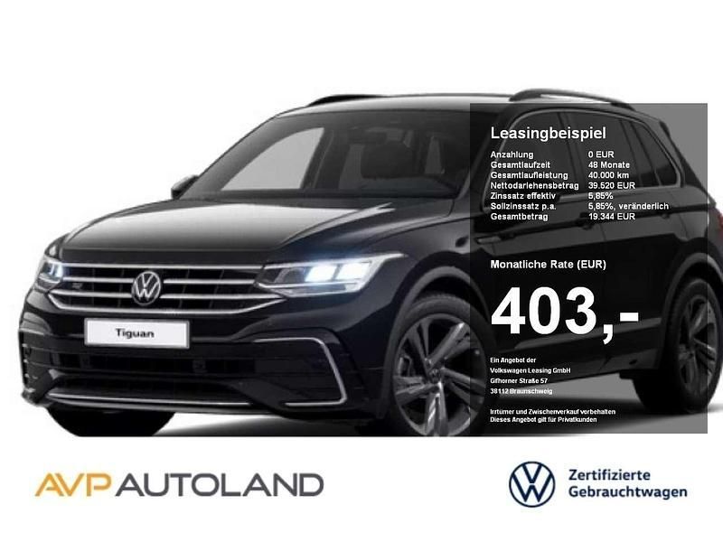 Schwarz Gebraucht 2024 VW Tiguan R-line SUV | 39.570 € (Fairer Preis) - Bild 1/4