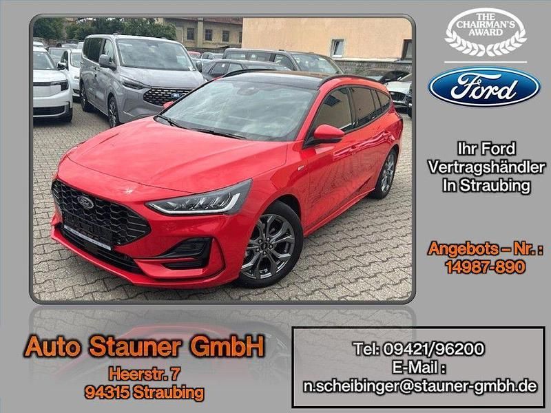 Rot Gebraucht 2024 Ford Focus ST-Line Kombi | 20.480 € (Superpreis) - Bild 1/4