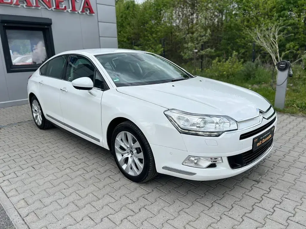 Gebraucht Citroën C5 Exclusive 163 PS (119 kW) 2011 Lack weiss banquise/deckende l Limousine