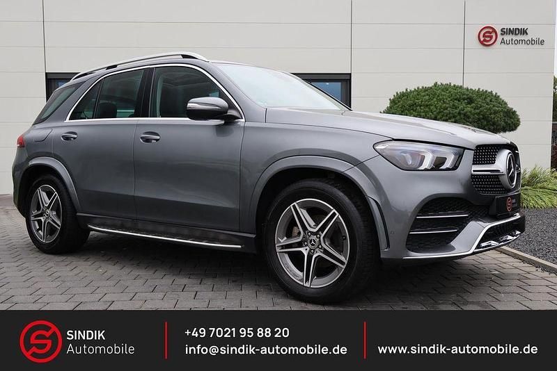Selenitgrau lack Gebraucht 2021 Mercedes GLE300 AMG line SUV | 51.980 € (Fairer Preis) - Bild 1/4