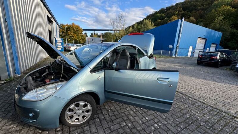 Blau Gebraucht 2009 Mitsubishi Colt Cabrio | 777 € (Superpreis) - Bild 1/4