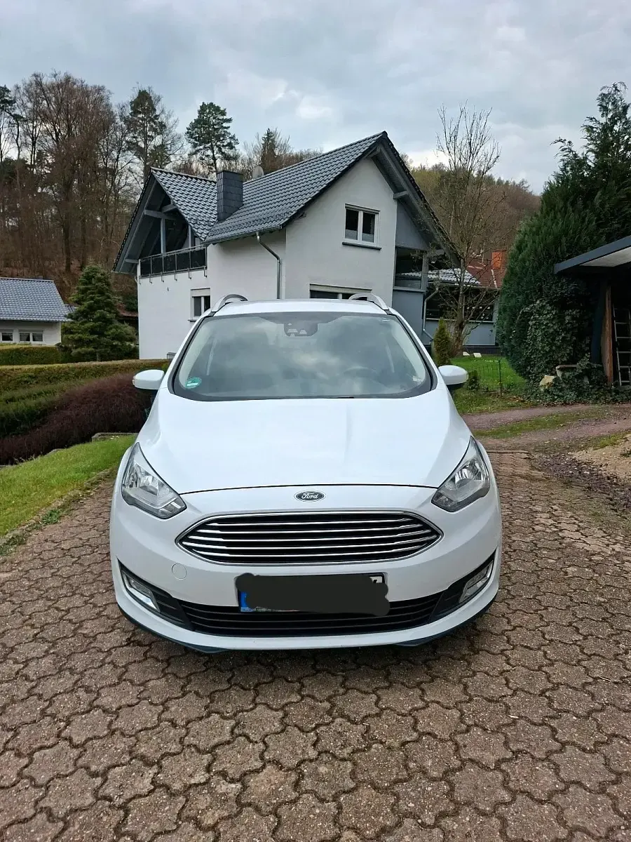 Gebraucht Ford Grand C-Max 150 PS (110 kW) 2018 Weiß Van / Kleinbus
