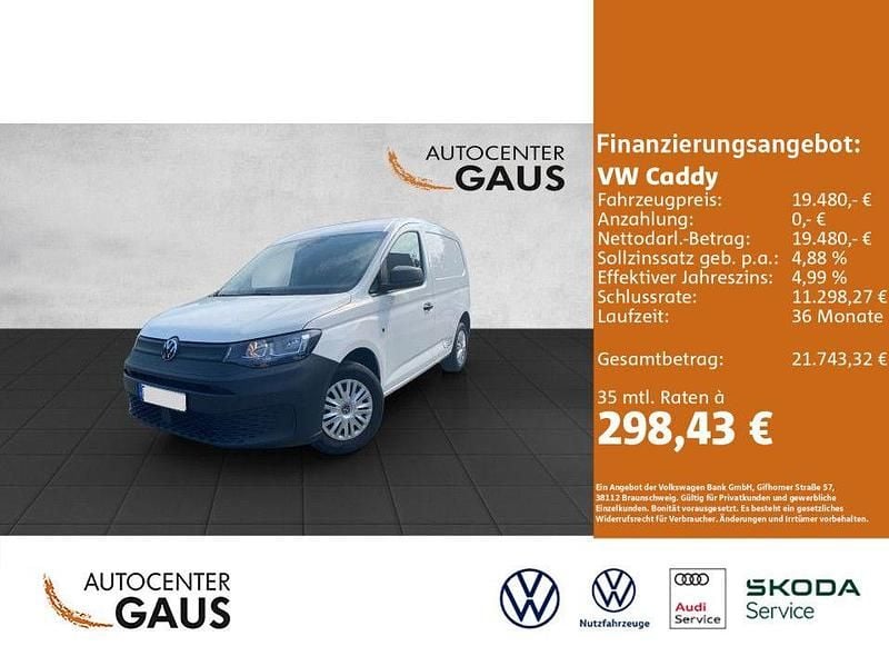 Weiß Gebraucht 2023 VW Caddy Van / Kleinbus | 19.480 € (Superpreis) - Bild 1/4