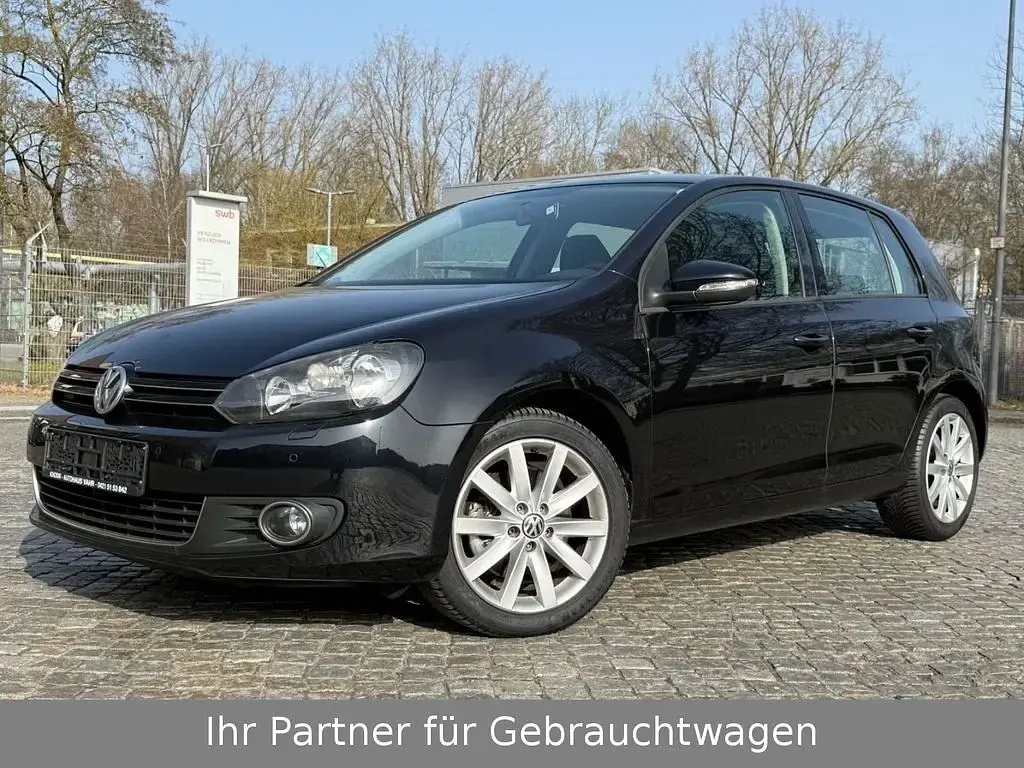 Gebraucht VW Golf VI Highline 160 PS (117 kW) 2010 Schwarz Kleinwagen