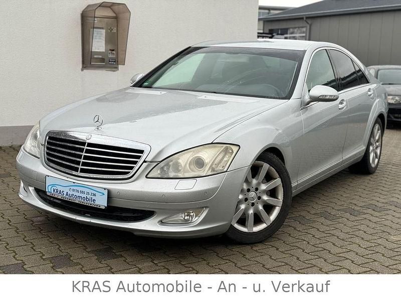 Iridiumsilber metalliclack Gebraucht 2008 Mercedes S350 Limousine | 6.999 € - Bild 1/4