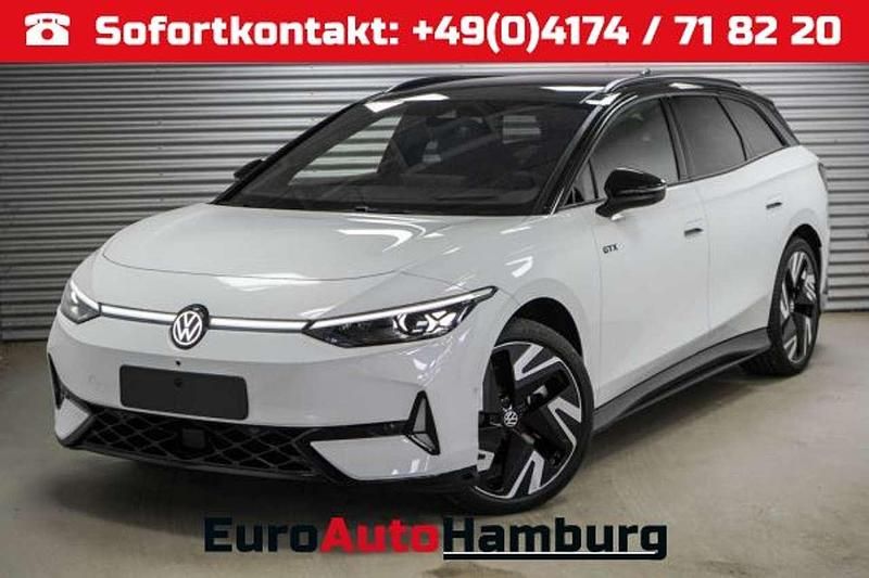 Neu VW ID.7 GTX 250 kW (340 PS) 2025 Gletscherweiss metallic (2y) Kombi