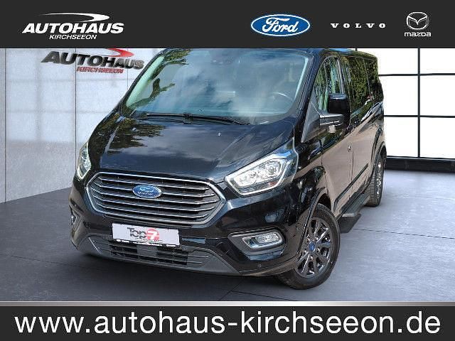 Schwarz Gebraucht 2021 Ford Tourneo Custom Titanium X Van | 35.750 € (Teuer) - Bild 1/4