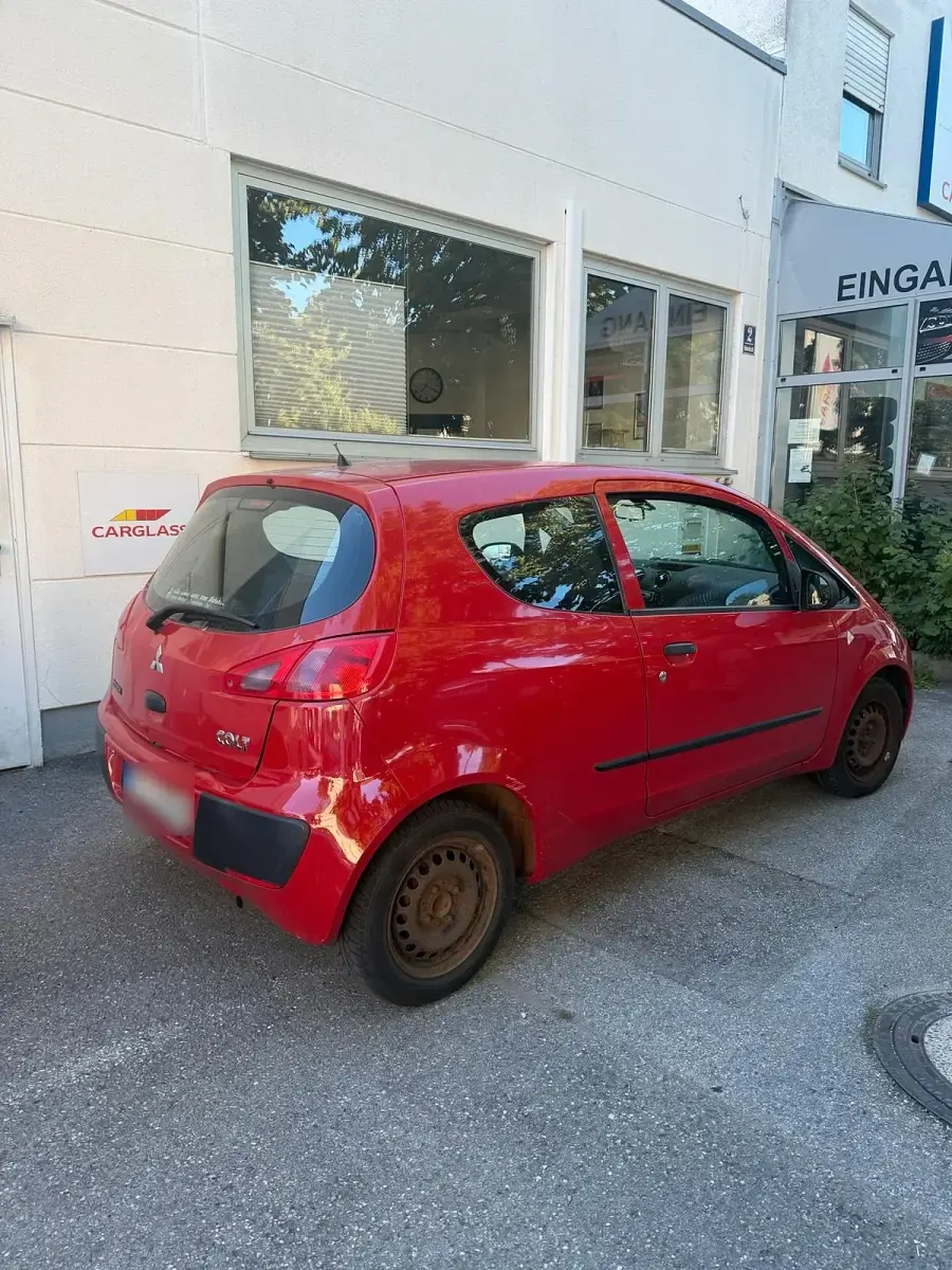Gebraucht Mitsubishi Colt 75 PS (55 kW) 2007 Rot Kleinwagen