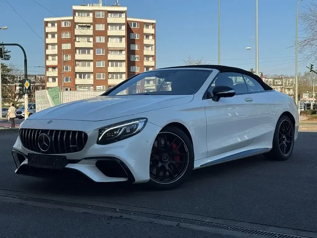 Gebraucht Mercedes S63 AMG AMG 585 PS (430 kW) 2016 Weiß Cabrio