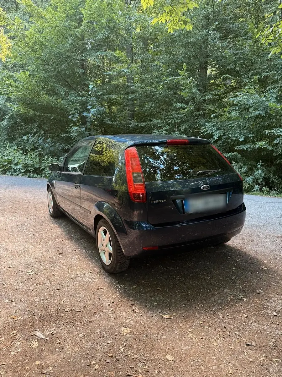 Gebraucht Ford Fiesta 100 PS (73 kW) 2004 Blau Kleinwagen