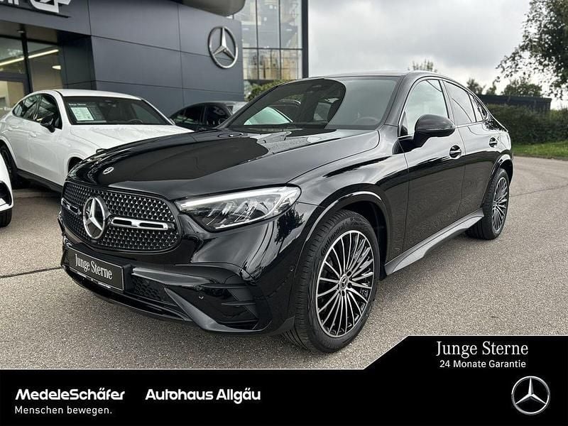 Schwarz Gebraucht 2025 Mercedes GLC220 AMG Coupé | 62.740 € (Superpreis) - Bild 1/4