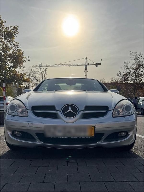 Silber Gebraucht 2006 Mercedes SLK200 Cabrio | 6.000 € (Guter Preis) - Bild 1/4