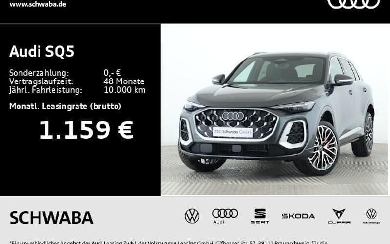 Grau Gebraucht 2025 Audi SQ5 Ambiente SUV | 81.490 € (Superpreis) - Bild 1/4