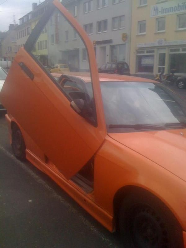 Gebraucht BMW 318 154 PS (113 kW) 1990 Orange metallic Kleinwagen