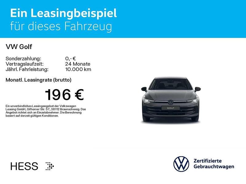 Gebraucht VW Golf VIII Goal 150 PS (110 kW) 2025 Delfingrau metallic Limousine