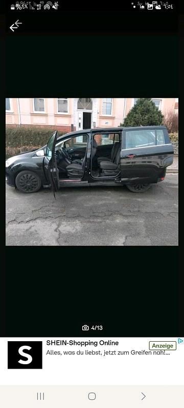 Gebraucht Ford Grand C-Max 125 PS (91 kW) 2016 Schwarz Van / Kleinbus