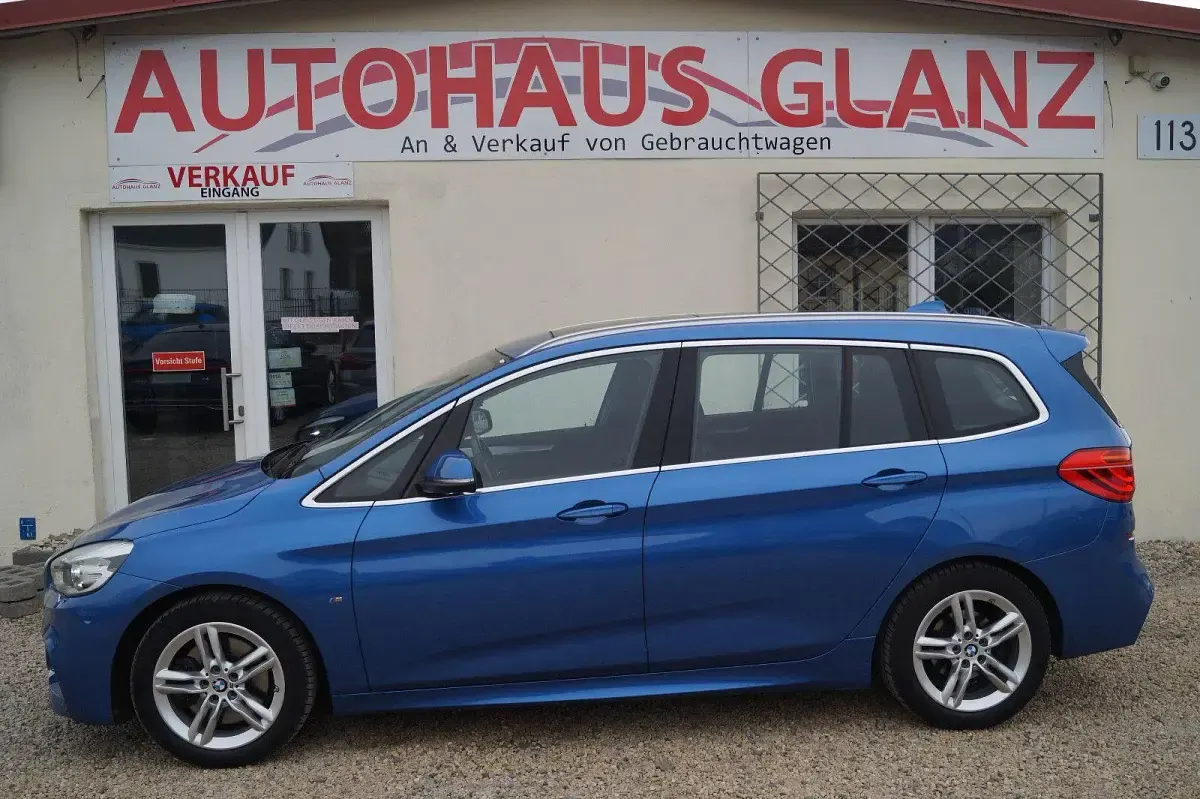 Gebraucht BMW 220 Gran Tourer M Sport 190 PS (139 kW) 2016 Blau Van / Kleinbus