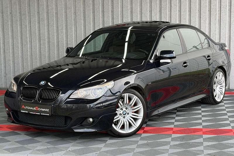 Gebraucht BMW 550 M Sport 367 PS (269 kW) 2008 Carbonschwarz metallic Limousine