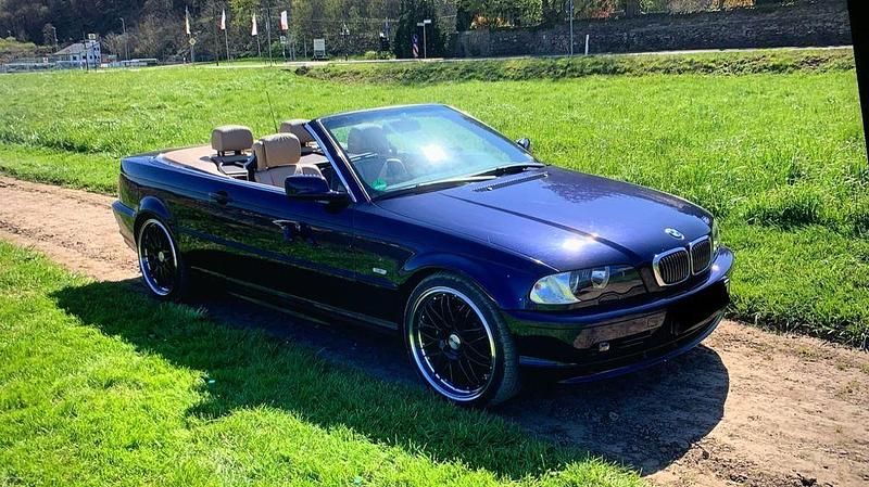 Gebraucht BMW 323 Cabriolet Sport Line 170 PS (125 kW) 2000 Blau Cabrio