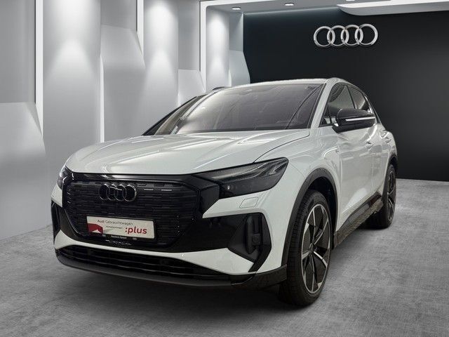 Gletscherweiß metallic Gebraucht 2024 Audi Q4 e-tron Ambiente SUV | 54.980 € (Fairer Preis) - Bild 1/4
