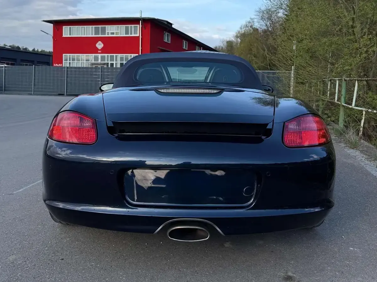 Brugt Porsche Boxster 239 HK (175 kW) 2005 Blå Cabriolet