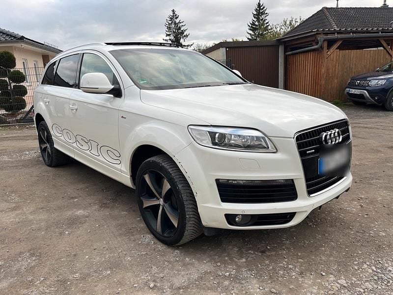 Weiß Gebraucht 2007 Audi Q7 Advanced SUV | 7.980 € (Superpreis) - Bild 1/4