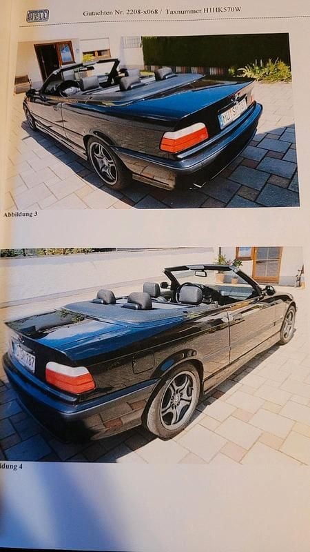 Gebraucht BMW 320 Cabriolet 150 PS (110 kW) 1999 Schwarz Cabrio